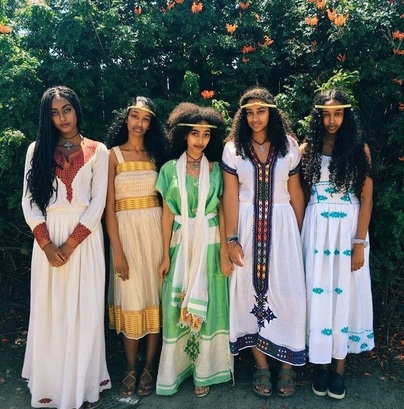 ጥልፍ - TRADITIONAL AMHARA CLOTHING - Amhara Of Ethiopia